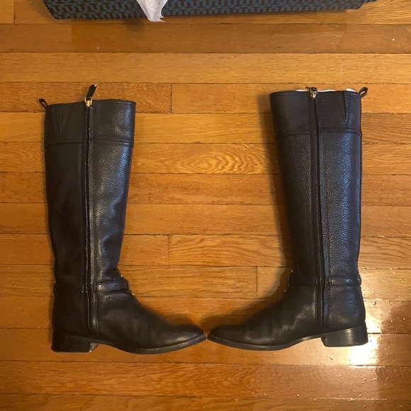 Tory Burch Marlene Riding Boot - Black - Picture 4 of 5